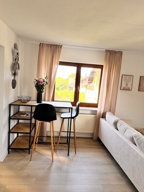 Interior - Bright attic apartment with balcony in Bad Friedrichshall (Bad Friedrichshall)