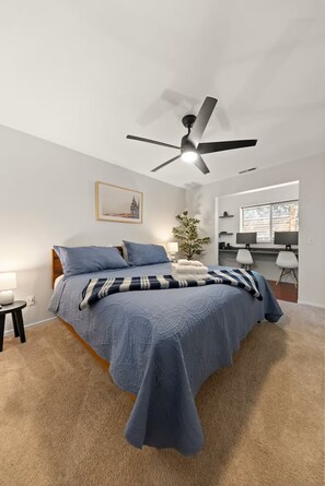 3 bedrooms, iron/ironing board, free WiFi, bed sheets