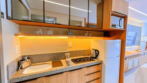Apartamento básico | Cozinha privada