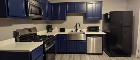 Microwave, oven, stovetop