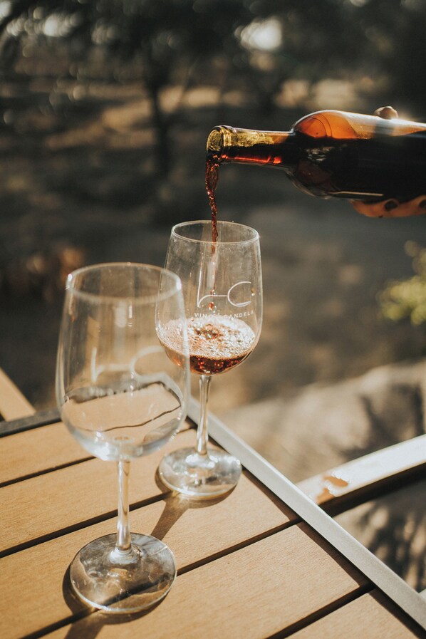 Deluxe Cabin, Patio, Garden View | Terrace/patio