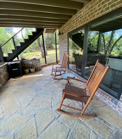 Charming Brownwood Lakehouse with Stunning Views & Private Dock