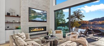 Luxurious waterfront estate on the Spokane River just minutes from CDA Lake
