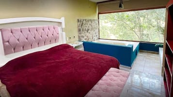 Chambre Double Familiale, vue jardin | Wi-Fi gratuit