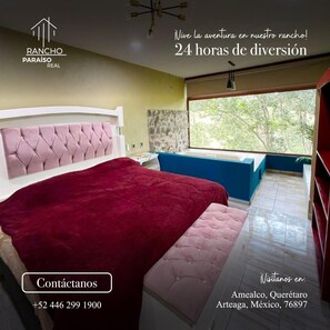 Family Double Room, Garden View | Free WiFi