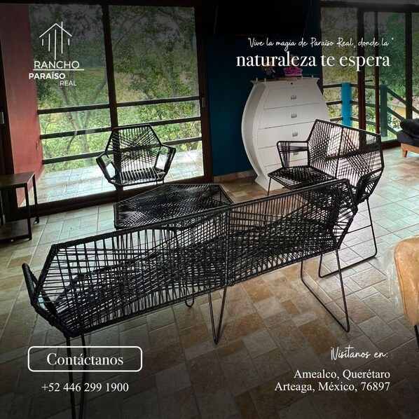 Family Double Room, Garden View | Free WiFi - Rancho Real Paraiso (Amealco)