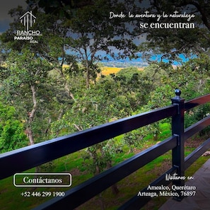 Quarto casal família, vista para o jardim | Terraço/pátio