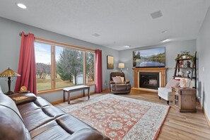 تلفزيون، مدفأة