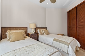 3 habitaciones, caja de seguridad en la habitación, wifi y ropa de cama