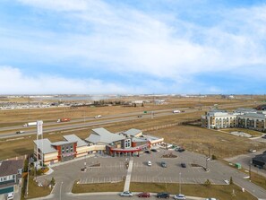 Parkering på området