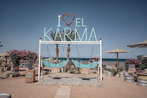 Privatstrand, Strandbar