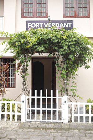 Fassade der Unterkunft