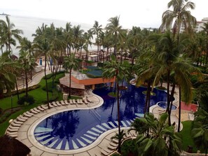 Pool - Christmas at the Boutique Raintree Resort in Marina Vallarta for 2500/wk (Marina "vallarta)