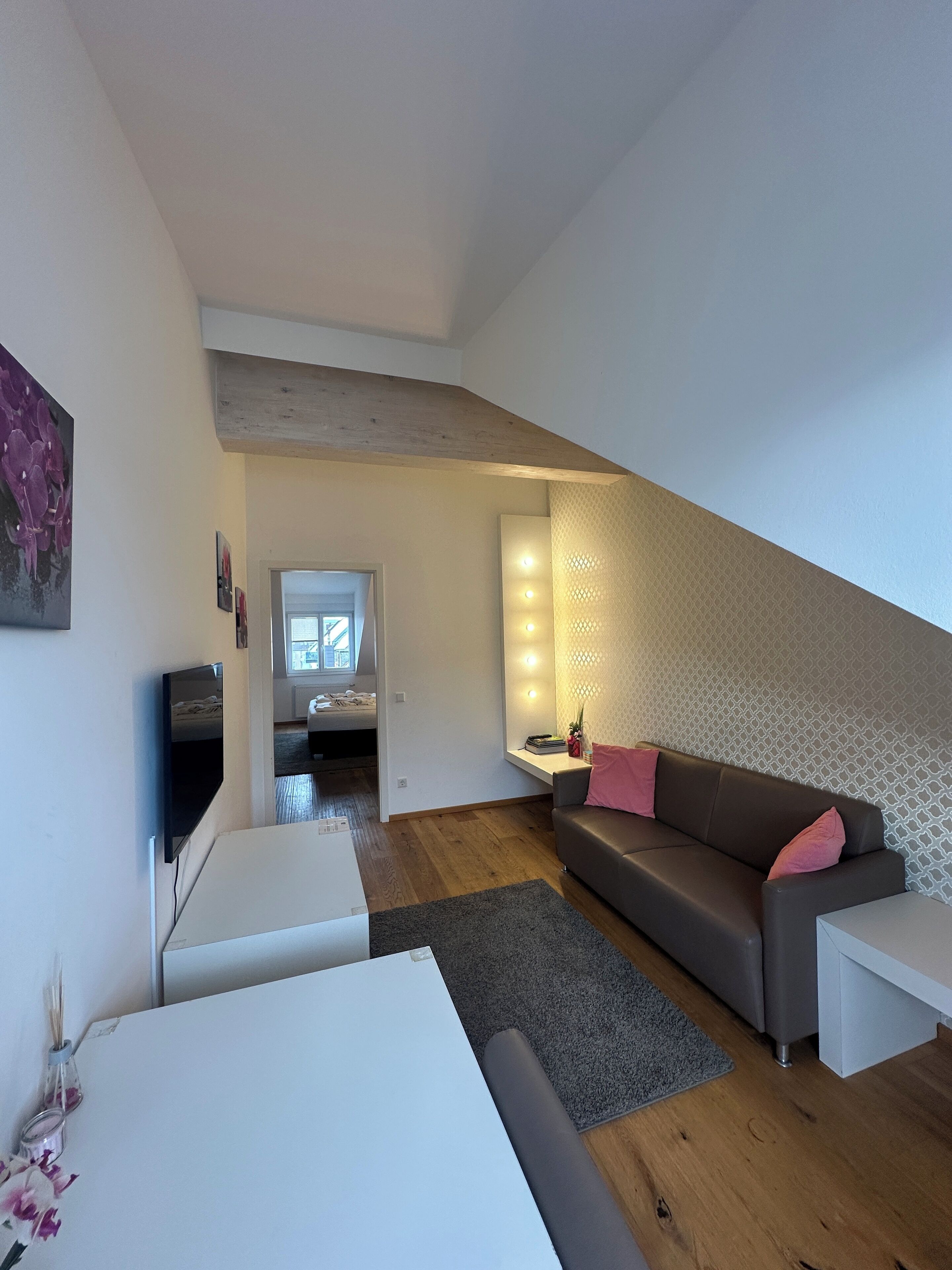 Exclusive Double Room | Living area | TV