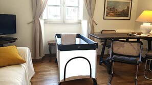 1 Schlafzimmer, Bügeleisen/Bügelbrett, Reisekinderbett, WLAN