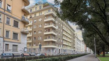 Overnatningsstedets facade