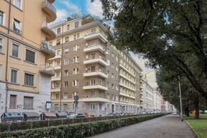 Overnatningsstedets facade