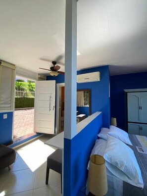 Standard Double or Twin Room, Balcony, Sea View | In-room safe, blackout drapes, soundproofing, iron/ironing board