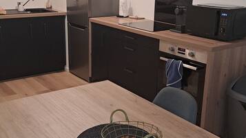 Microwave, oven, stovetop