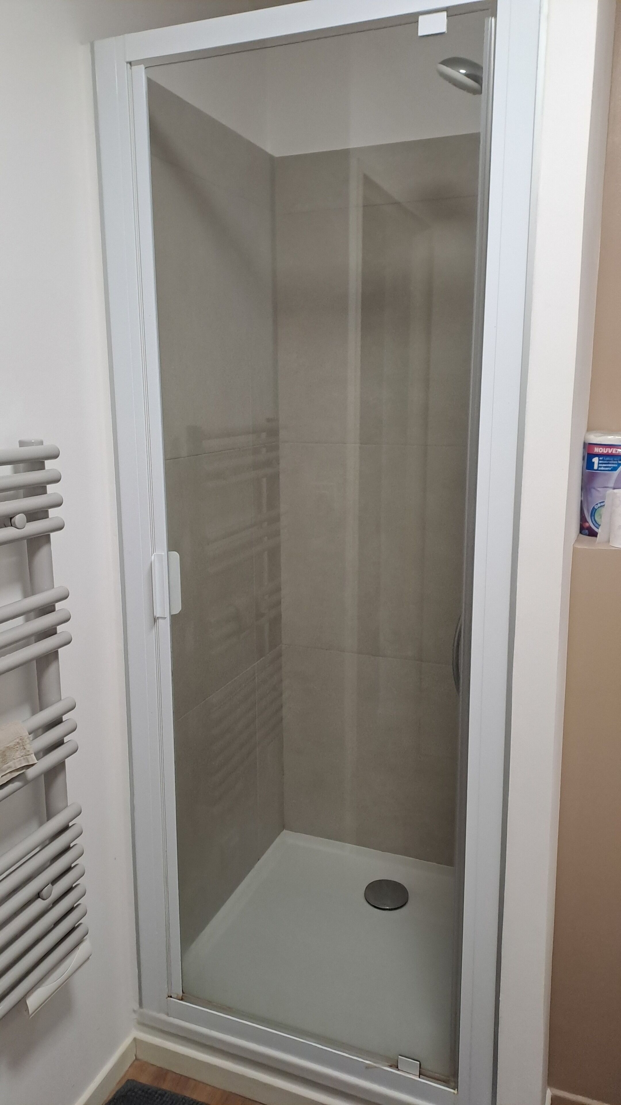 Towels, soap, toilet paper