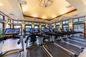 Fitness facility - Marriott Ko Olina Beach Club - One Bedroom Villa with Stunning Mountain View (kapolei)