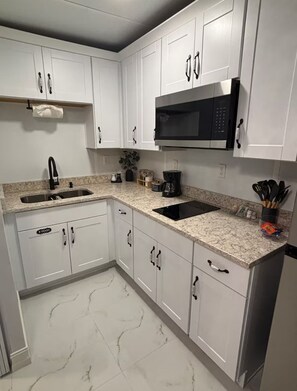 Microondas y parrilla de estufa 