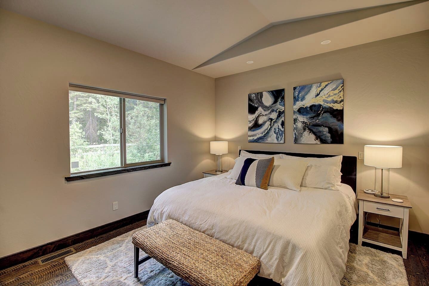 4 bedrooms, iron/ironing board, travel crib, WiFi