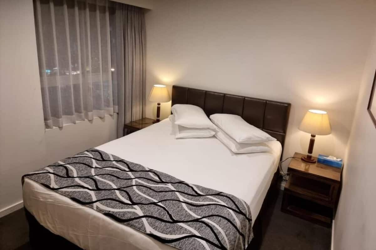 In-room safe, desk, laptop workspace, iron/ironing board