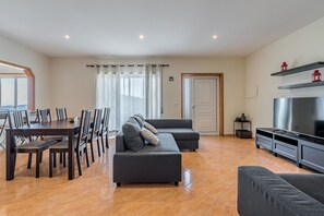 Fernseher, Kamin