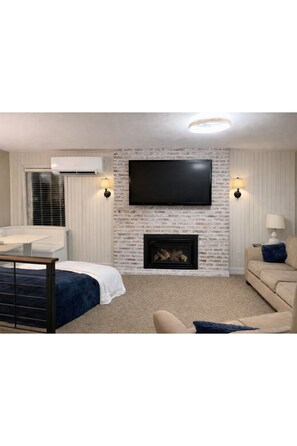 4 soverom, strykejern/-brett, wi-fi (inkludert) og sengetøy