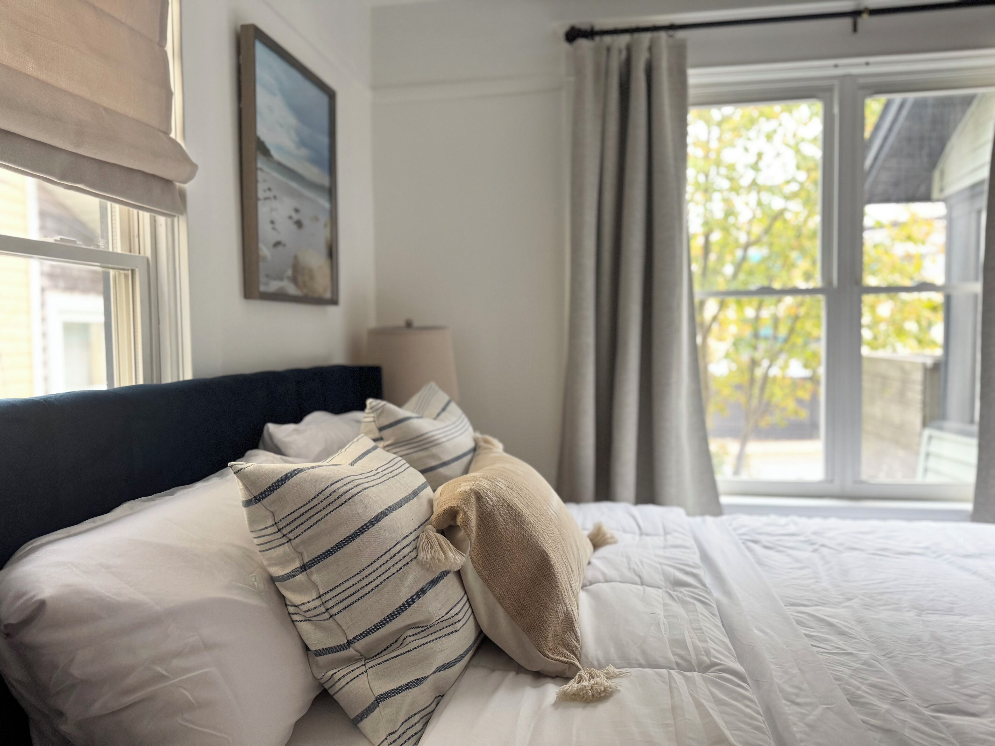 4 soverom, strykejern/-brett, wi-fi (inkludert) og sengetøy