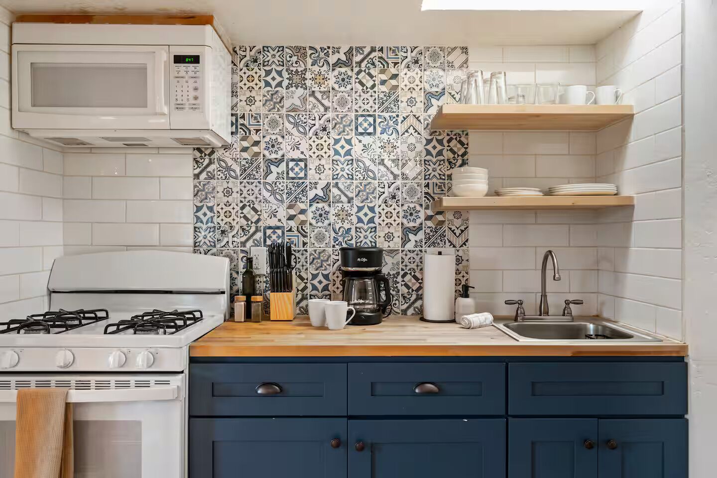 Microwave, oven, stovetop