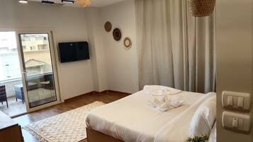 Chambre Double Exécutive, terrasse, vue jardin | Wi-Fi gratuit