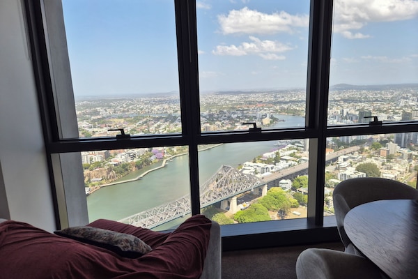 Design Apartment, River View | View from room