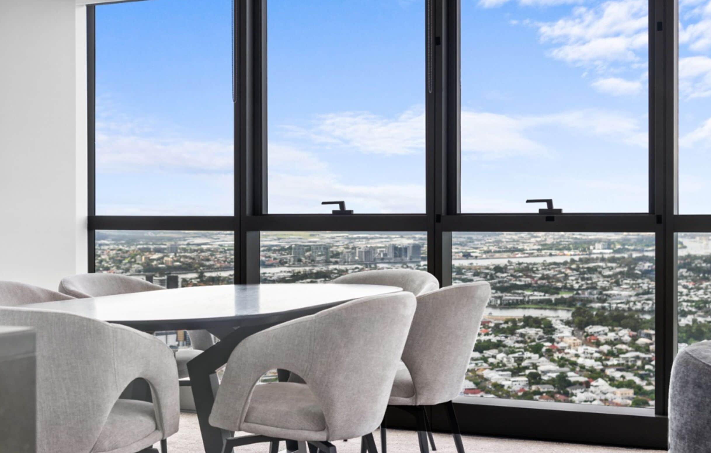 Vue depuis l’hébergement