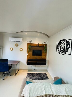 Desk, iron/ironing board, free WiFi, bed sheets