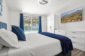 3 soverom, strykejern/-brett, wi-fi og sengetøy