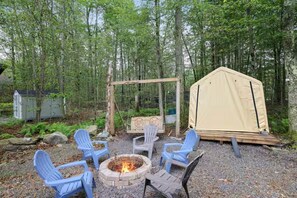 Overnattingsstedets uteområder