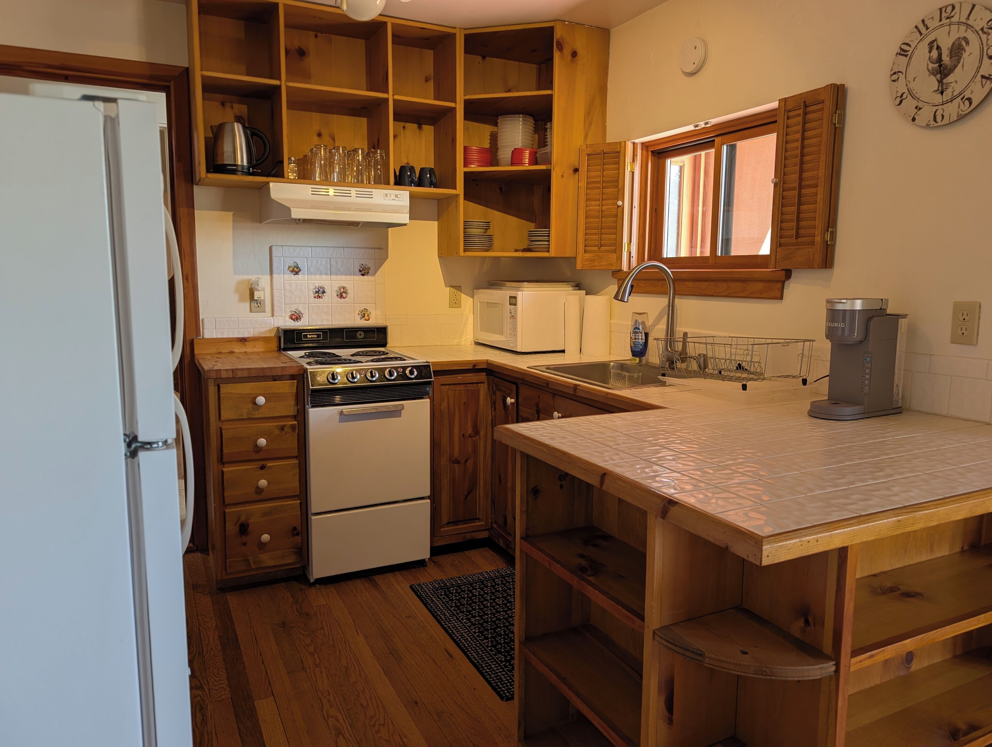 Microondas, horno y parrilla de estufa 