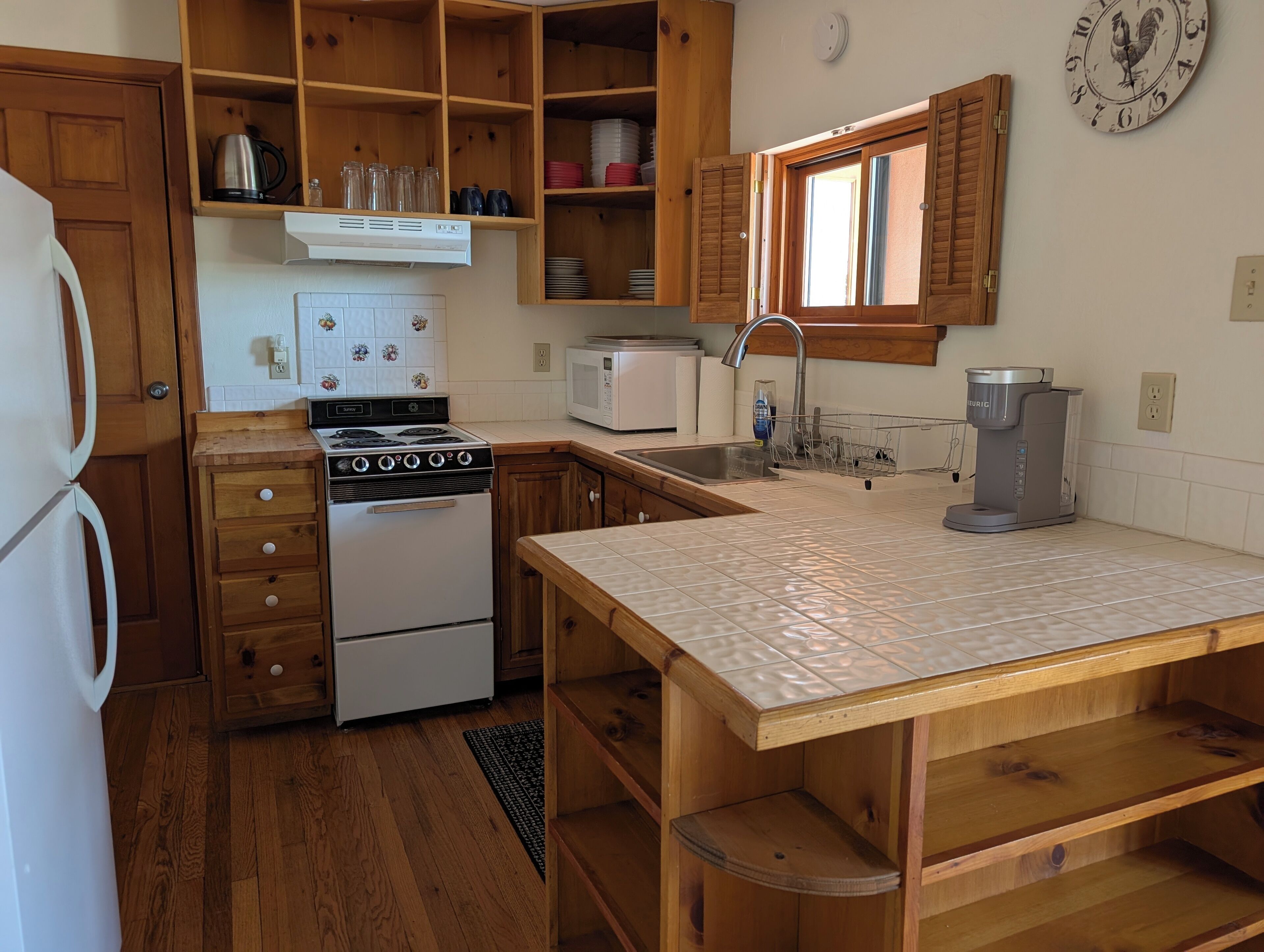 Mikrovågsugn, ugn och spishäll