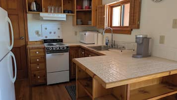 Microwave, oven, stovetop