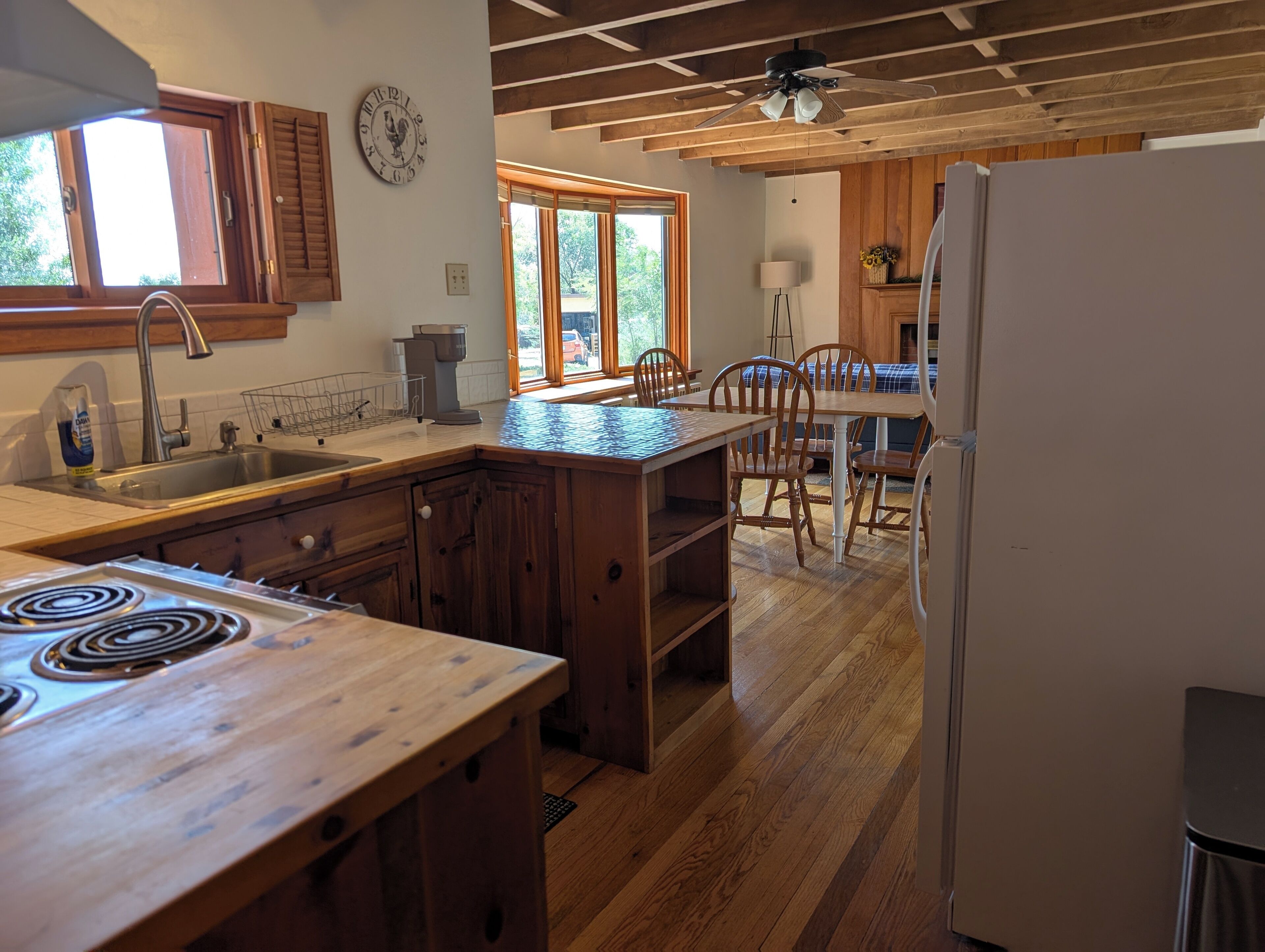 Microwave, oven, stovetop