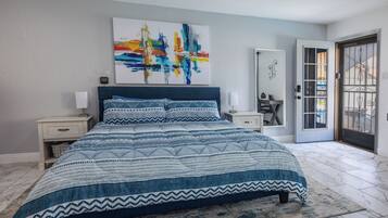 1 bedroom, iron/ironing board, Internet, bed sheets