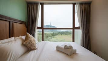 City Apartment, 3 Bedrooms, Balcony, City View | View from room