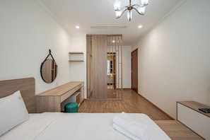 Appartement Ville, balcon, vue ville | Bureau, espace de travail pour ordinateur portable, Wi-Fi gratuit