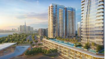 Appartement Classique, 1 chambre, balcon, vue ville | Literie hypoallergénique, minibar, décoration personnalisée