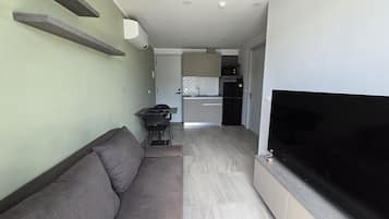 Apartemen, balkon, pemandangan gunung | Area keluarga