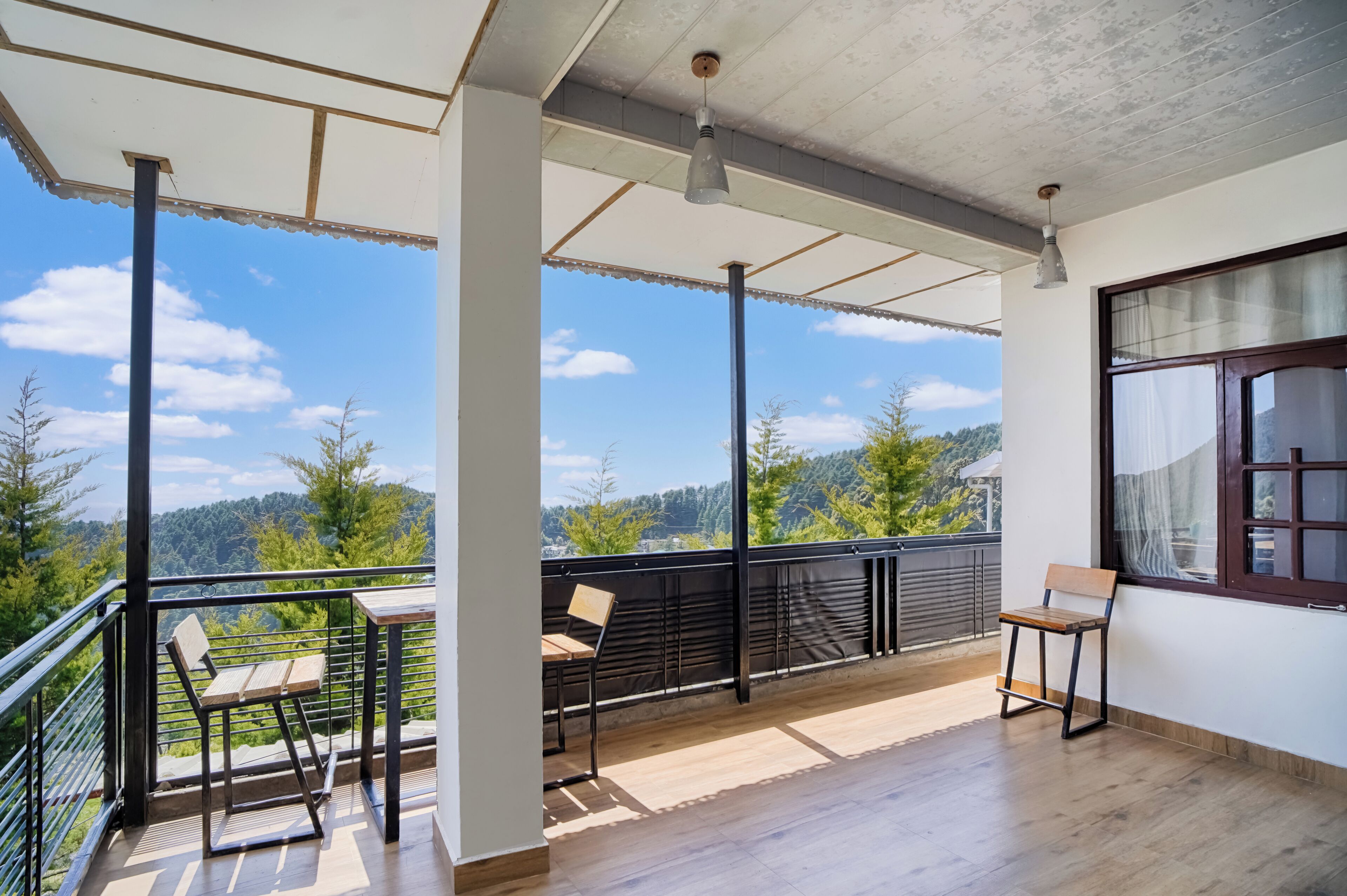 Shared Dormitory, Balcony, Mountain View | Terrace/patio