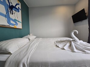 Lägenhet - balkong - utsikt mot bergen | Värdeförvaringsskåp på rummet, strykjärn/strykbräda och gratis wi-fi