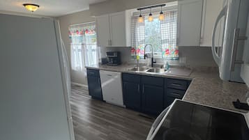 Microwave, oven, stovetop